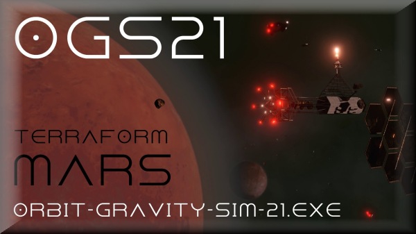 Video Terraform Mars gravity sim
