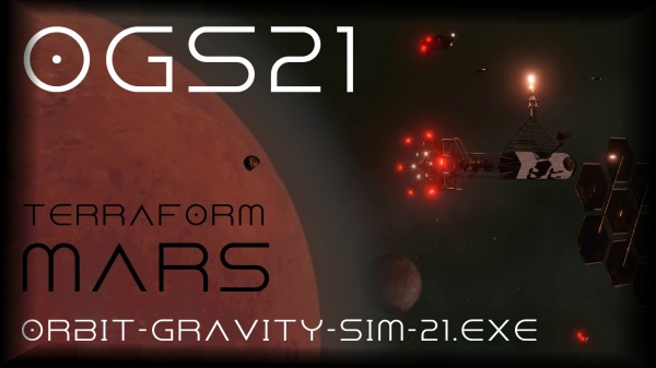 Video Terraform Mars gravity sim